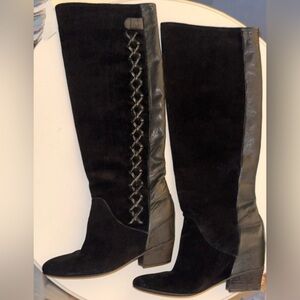 Gianni Bini Riyna Hidden Wedge Tall Boots - Women’s Size 8